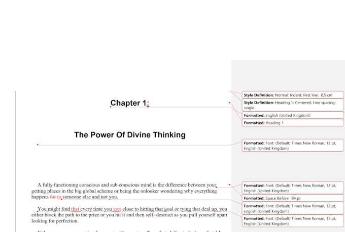provide book or ebook editing and formatting